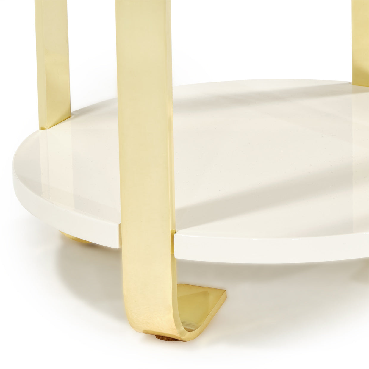 Ariana Chair Side Table, Luxurious décor, Petite yet impactful, Slender golden legs, Bottom shelf, Tasteful companion, Favorite chair, Sophisticated, Décor, Convenience, dream art, Michael amini