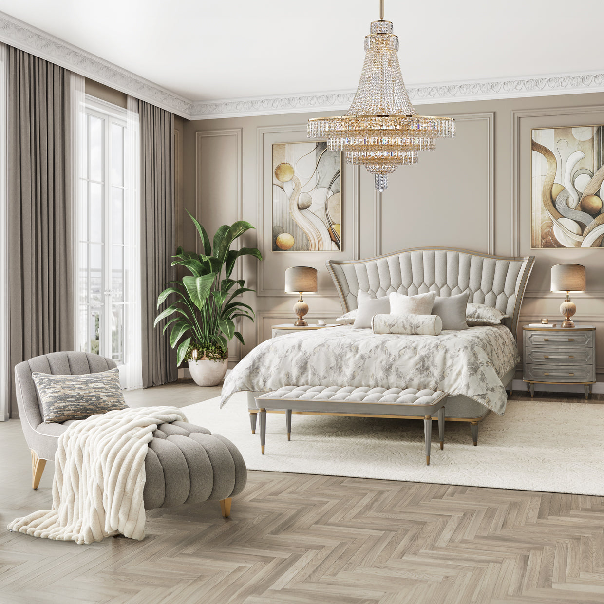 luxury bedroom set 