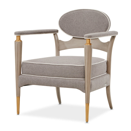 Accent Chair,St.Charles,comfortable seating,Dove Gray finish,slender legs,classic shape,St.Charles