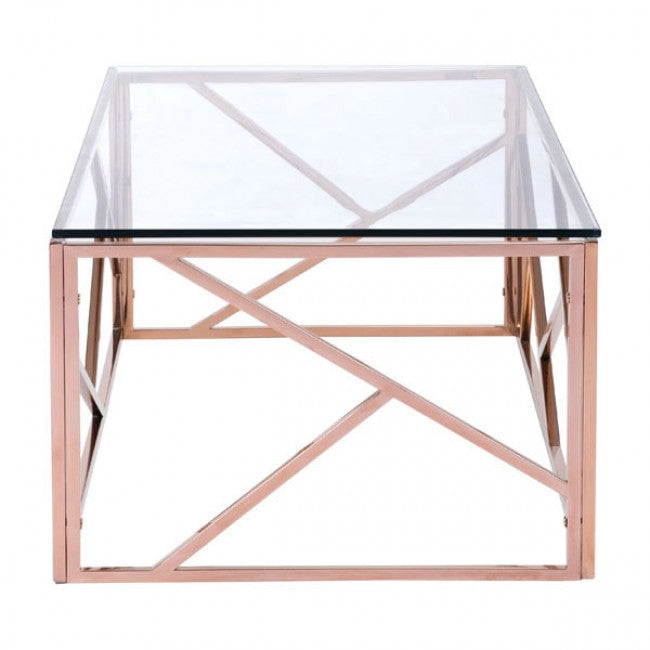 Cage Coffee Table Rose Gold - Dreamart Gallery