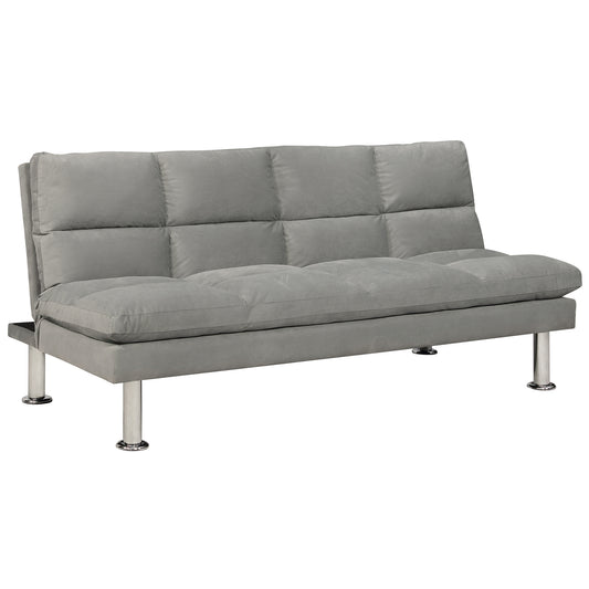 Eloy Convertible Sofa in Grey - Dreamart Gallery