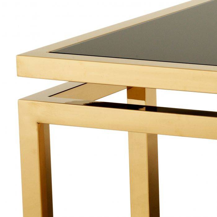 CT20-48 gold square Coffe table - Dreamart Gallery