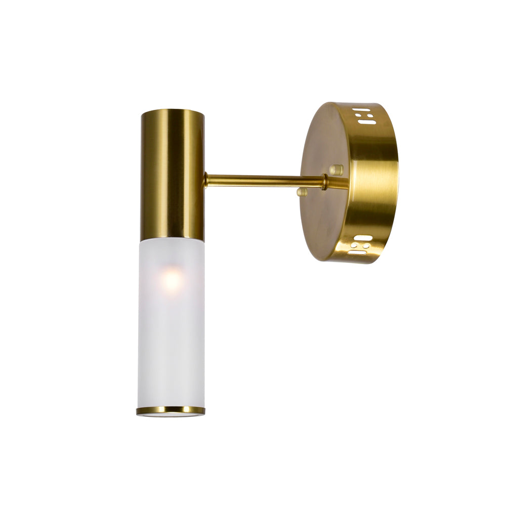 1 LIGHT SCONCE WITH BRASS FINISH - Dreamart Gallery