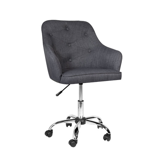 Omni Office Chair: Grey Linen Fabric - Dreamart Gallery