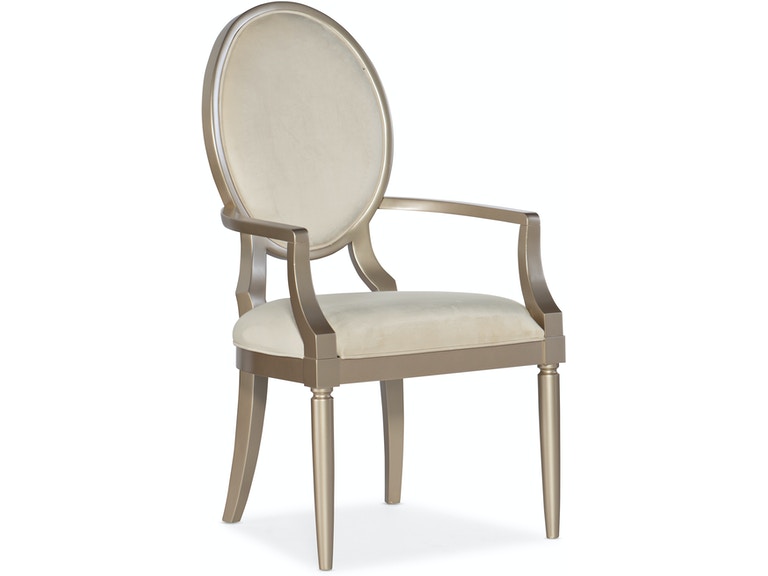 Melange Monique Upholstered Arm Chair - Dreamart Gallery