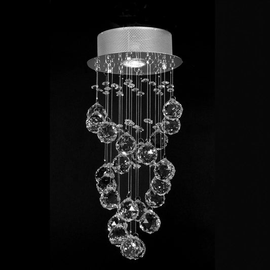 4908CH  String Lighting Close to Ceiling Chrome - Dreamart Gallery