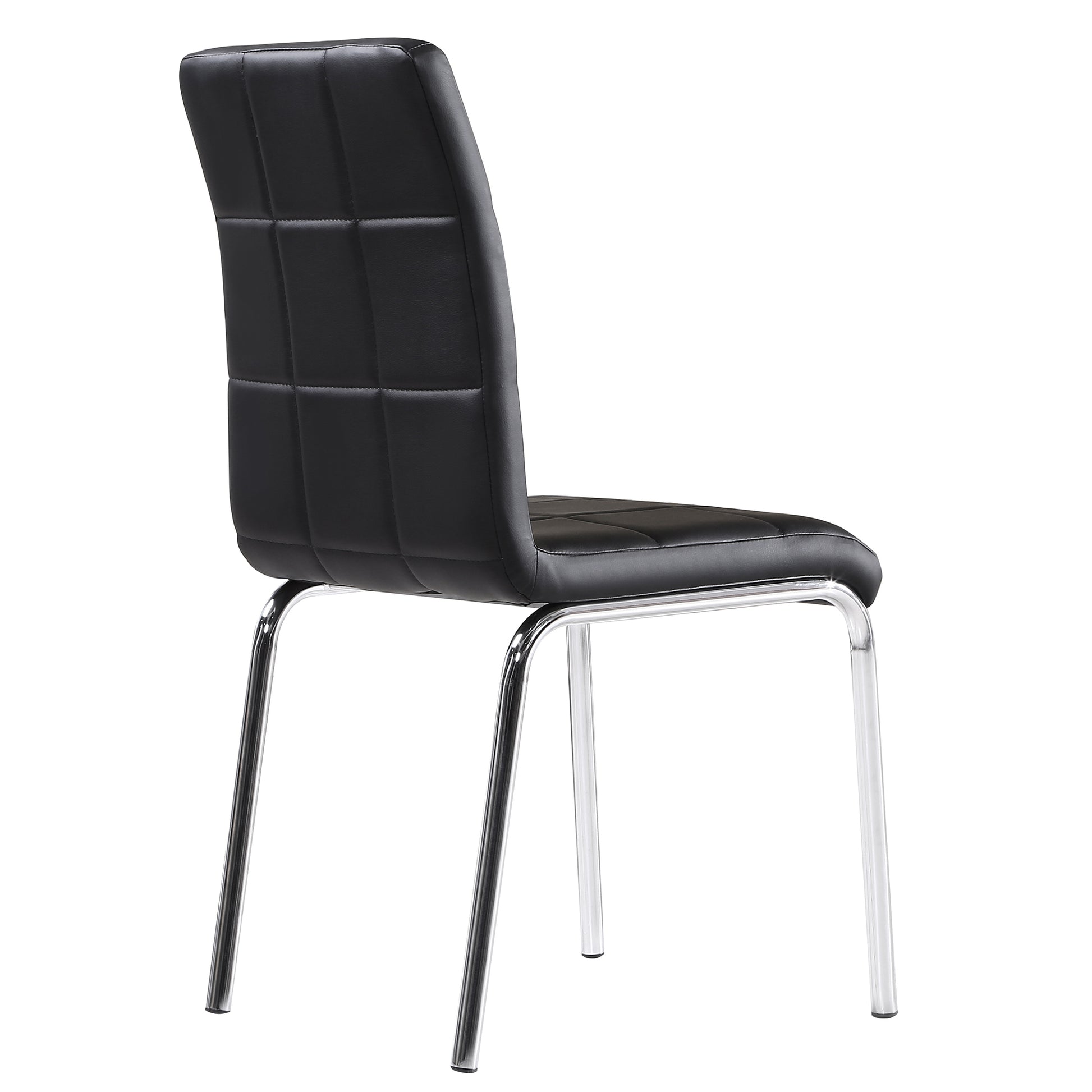 Solara II Side Chair in Black - Dreamart Gallery
