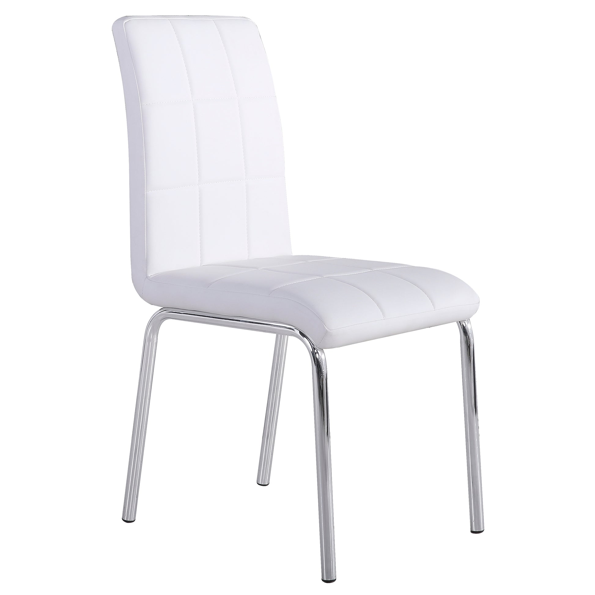 Solara II Side Chair in White - Dreamart Gallery