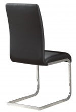Maxim Side Chair in Black - Dreamart Gallery