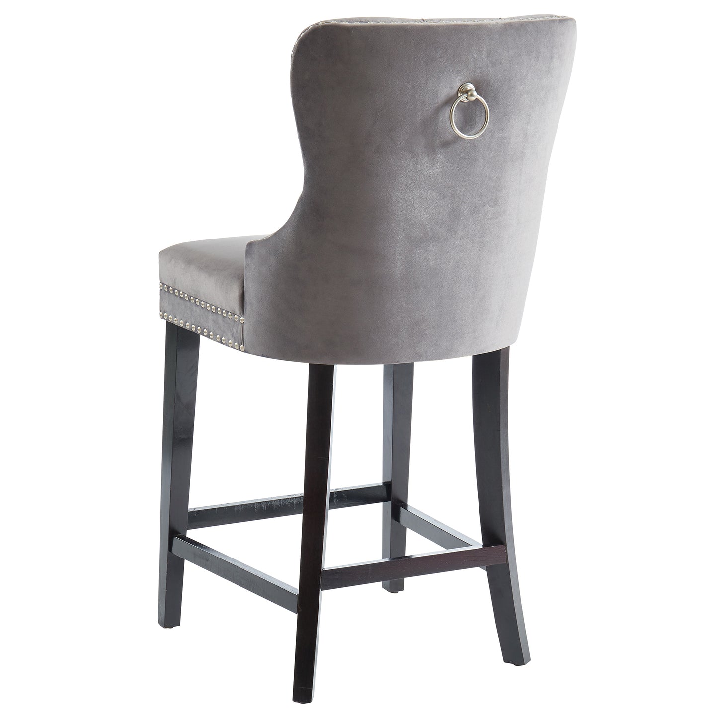 Rizzo 26'' Counter Stool in Grey - Dreamart Gallery