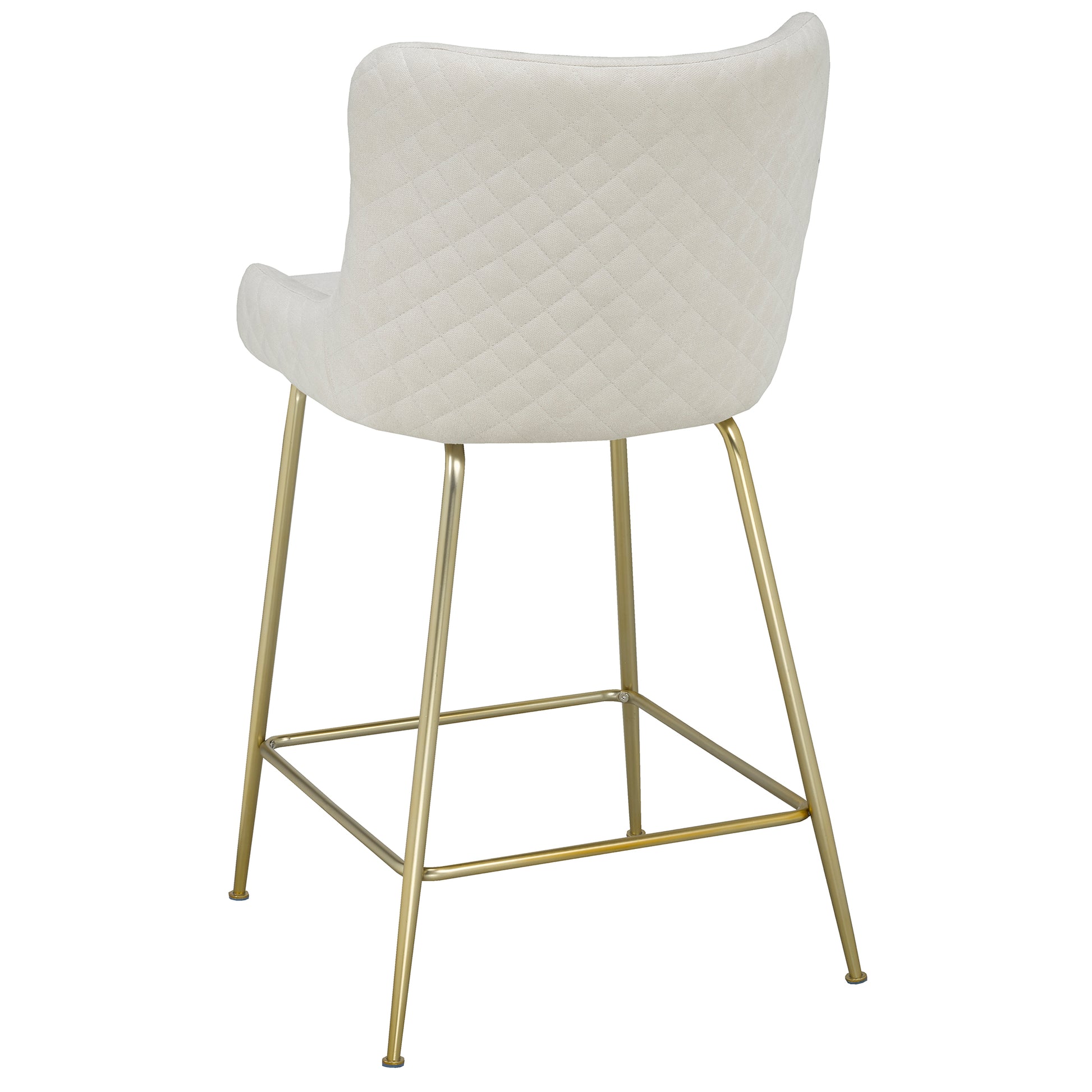 Giselle 26'' Counter Stool in Beige - Dreamart Gallery