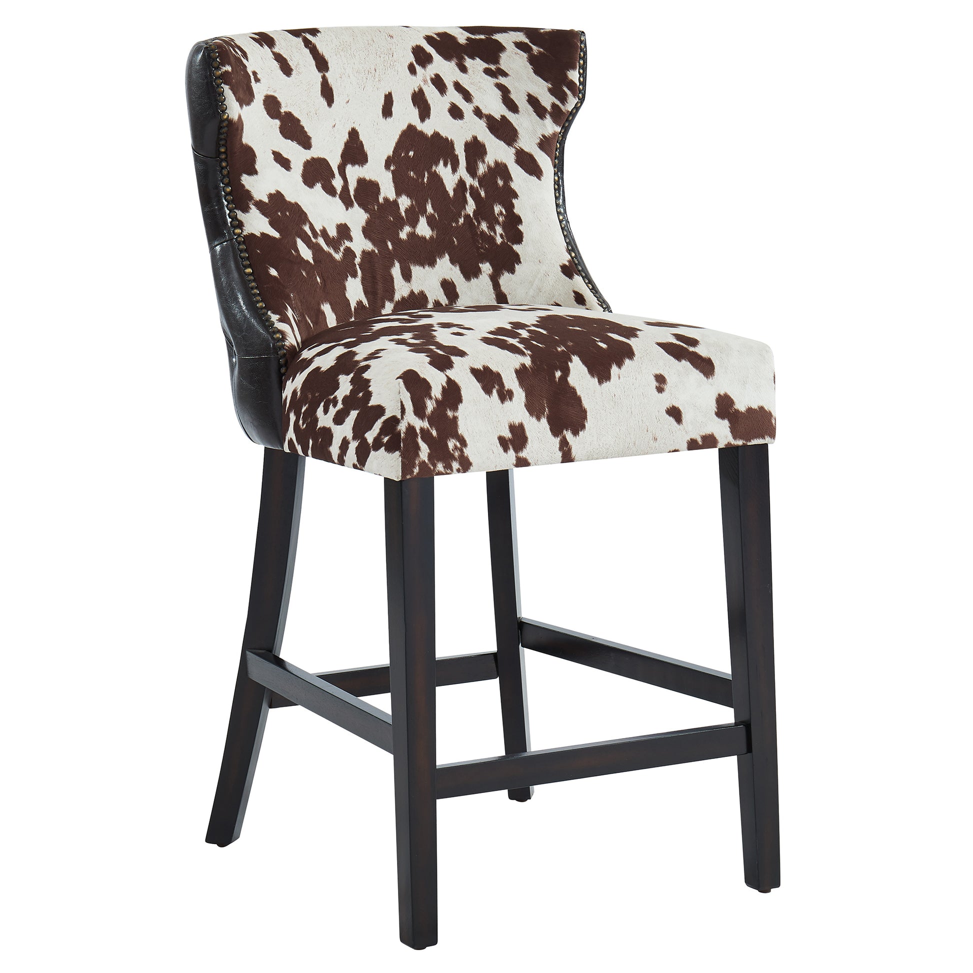 Angus 26'' Counter Stool in Brown - Dreamart Gallery