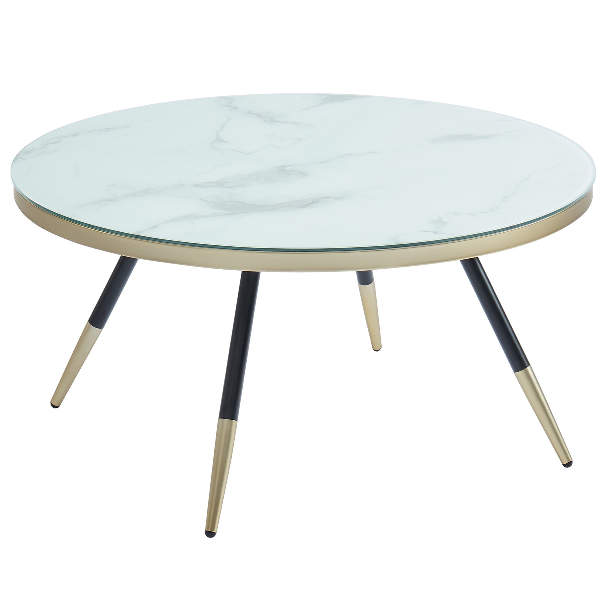 Cordelia Accent Table in White - Dreamart Gallery