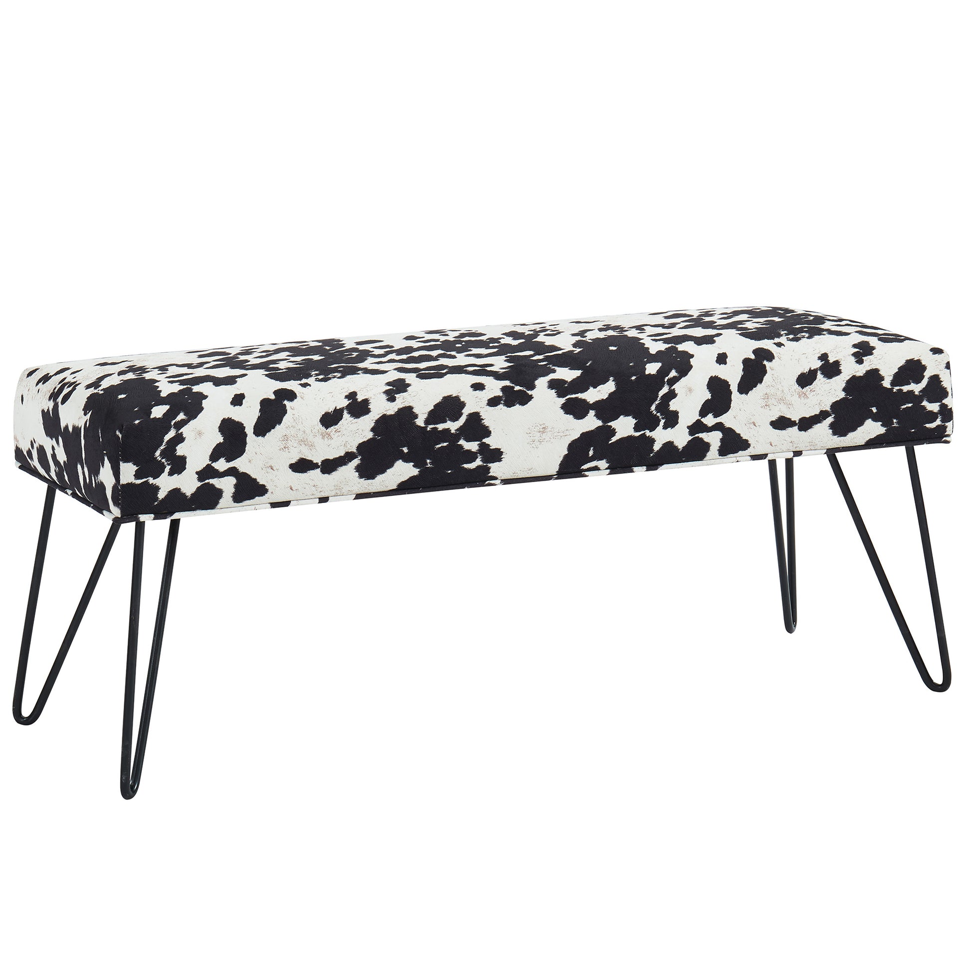 Angus Bench in Black - Dreamart Gallery