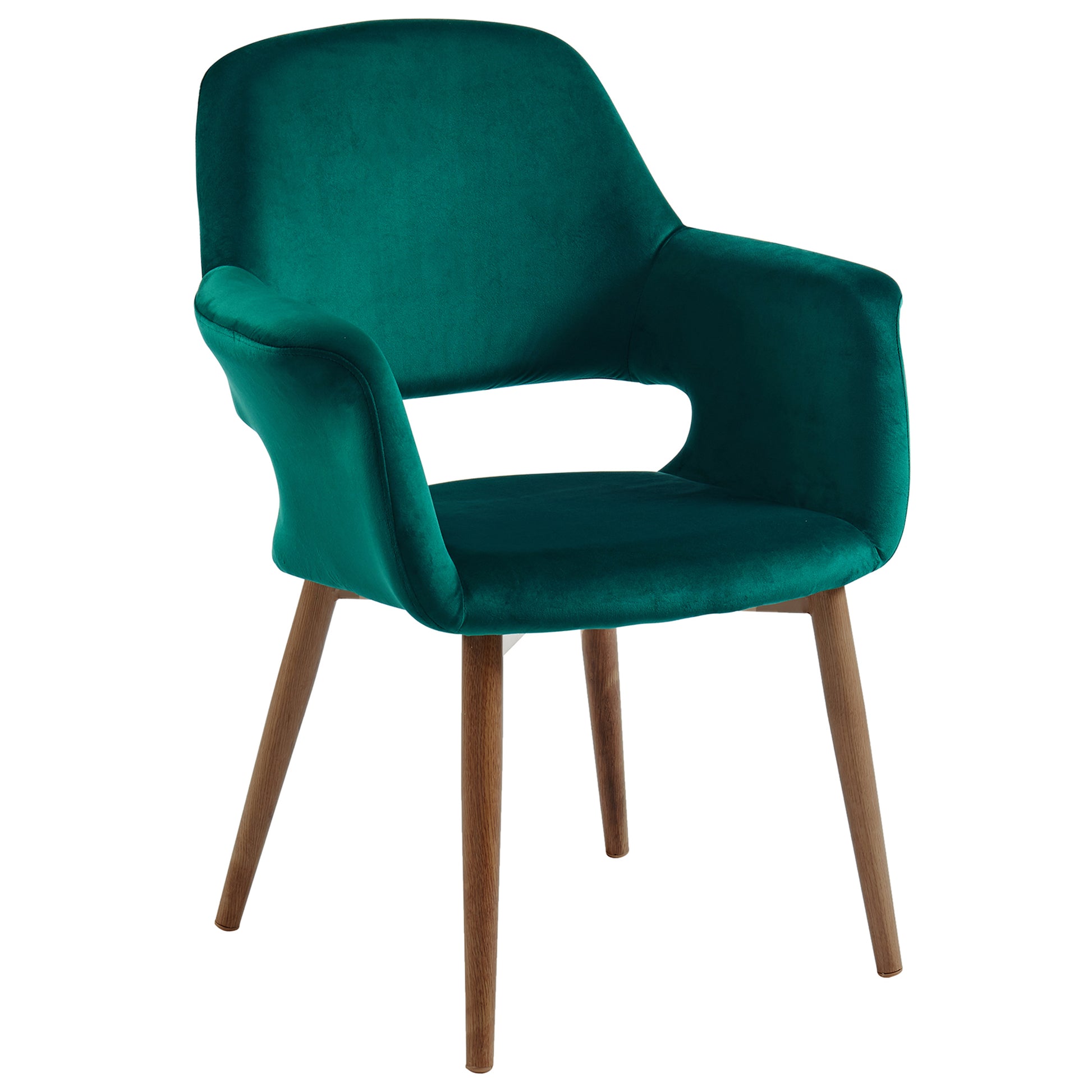 Miranda Accent & Dining Chair in Green - Dreamart Gallery