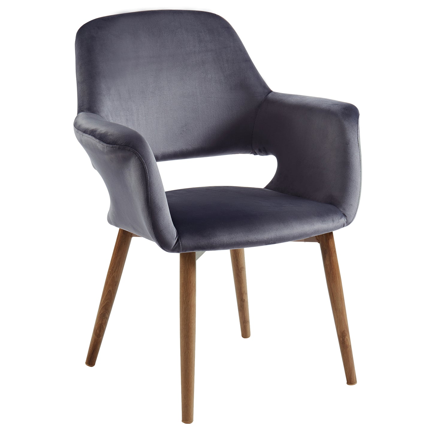 Miranda Accent & Dining Chair in Grey - Dreamart Gallery