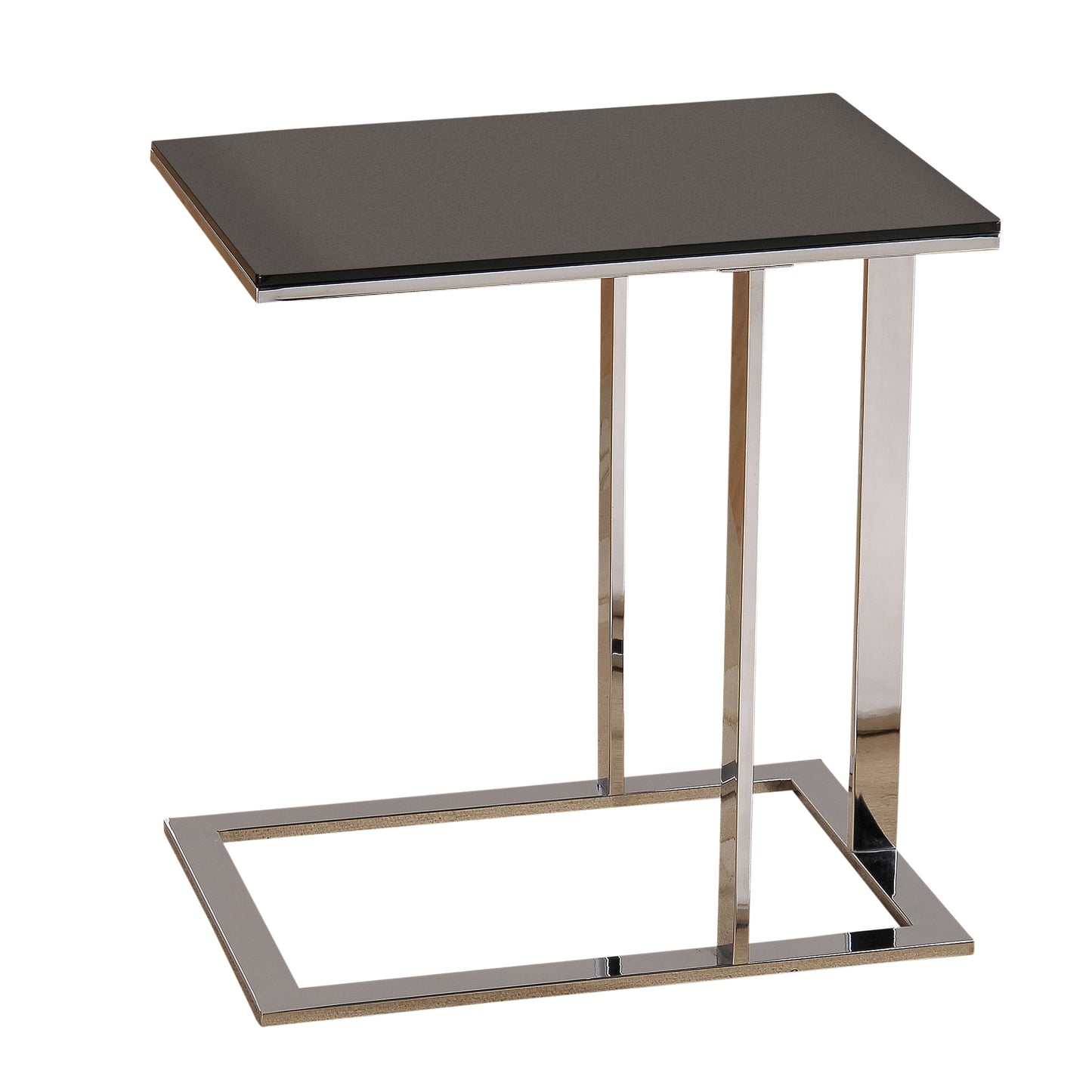 Mod Accent Table in Chrome & Black - Dreamart Gallery