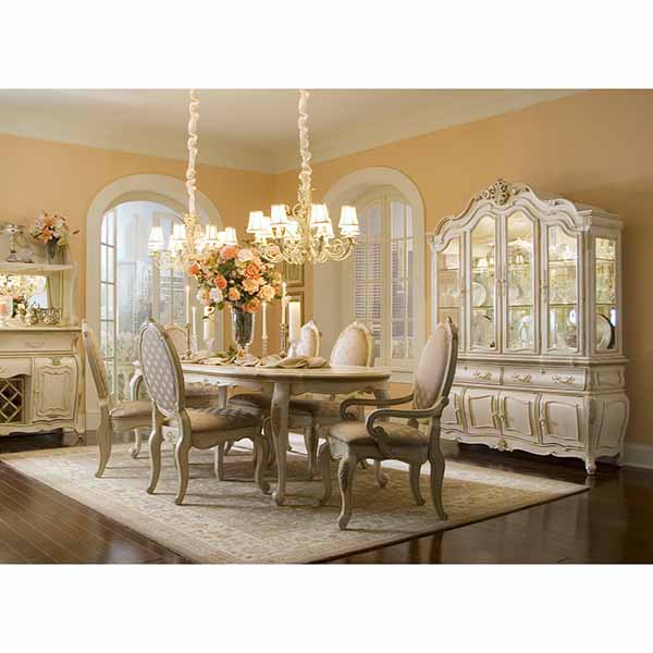 LAVELLE Oval Leg Dining Table - Dream art Gallery