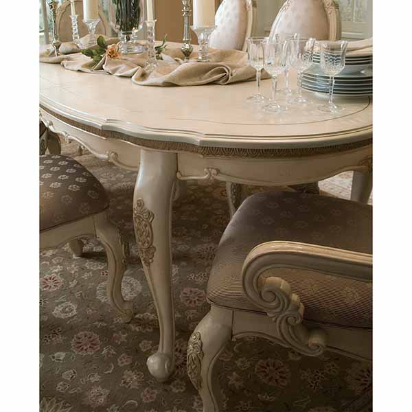 LAVELLE Oval Leg Dining Table - Dream art Gallery