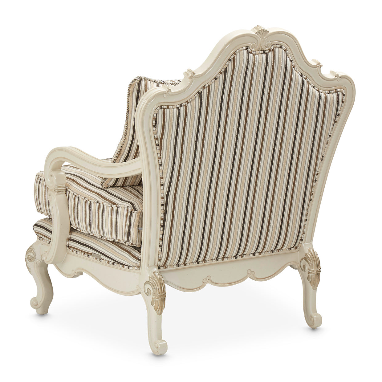 LAVELLE-CLASSIC PEARL Lavelle Bergere Wood Chair Birch Classic Pearl - Dream art Gallery