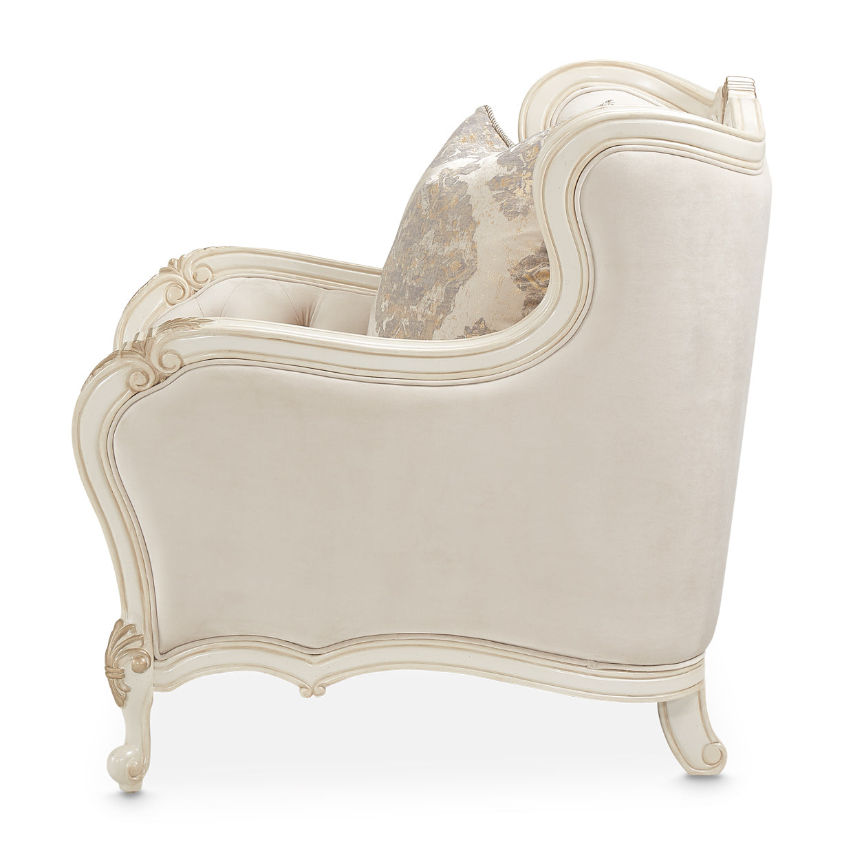 LAVELLE-CLASSIC PEARL Lavelle Chair And A Half Ivory Classic Pearl - Dream art Gallery