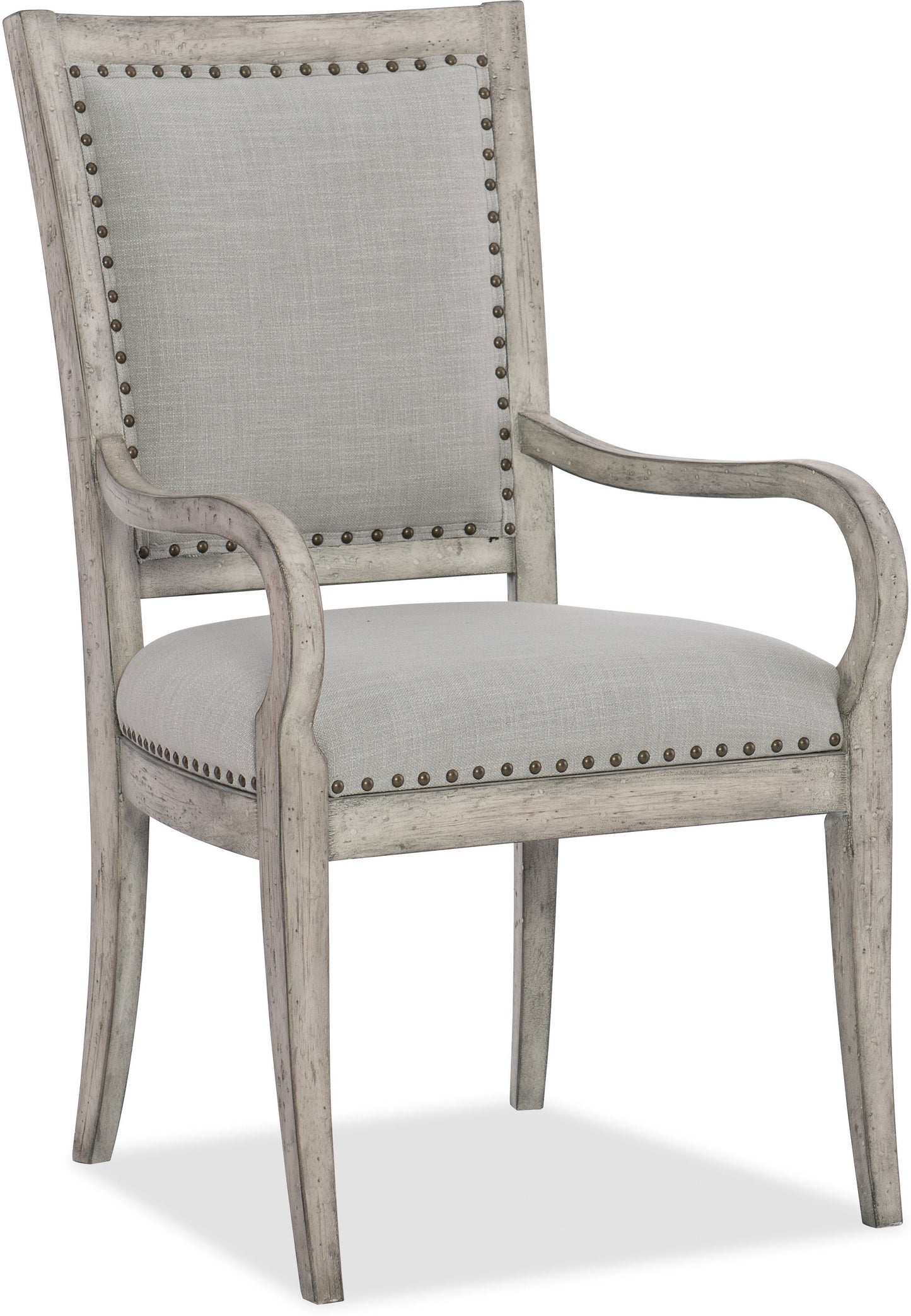 Hooker Furniture Dining Room Boheme Vitton Upholstered Arm Chair - 2 per carton/price ea - Dreamart Gallery