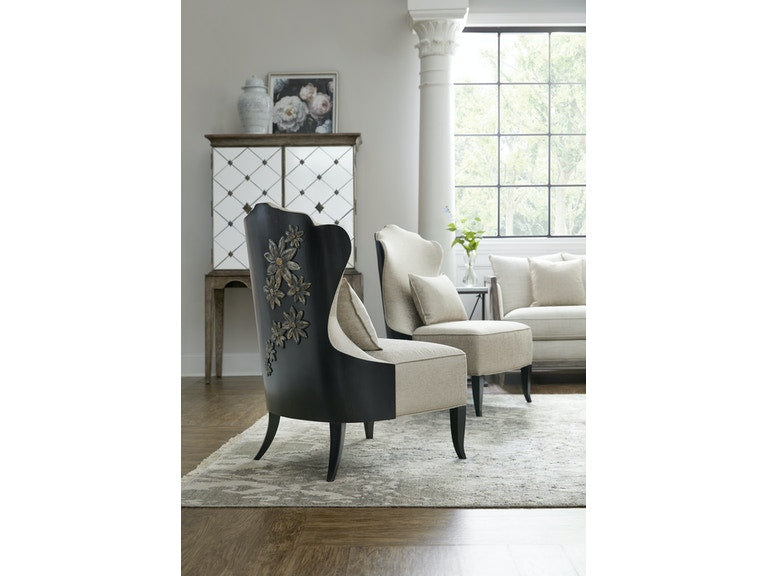 Sanctuary Belle Fleur Slipper Chair - Dreamart Gallery