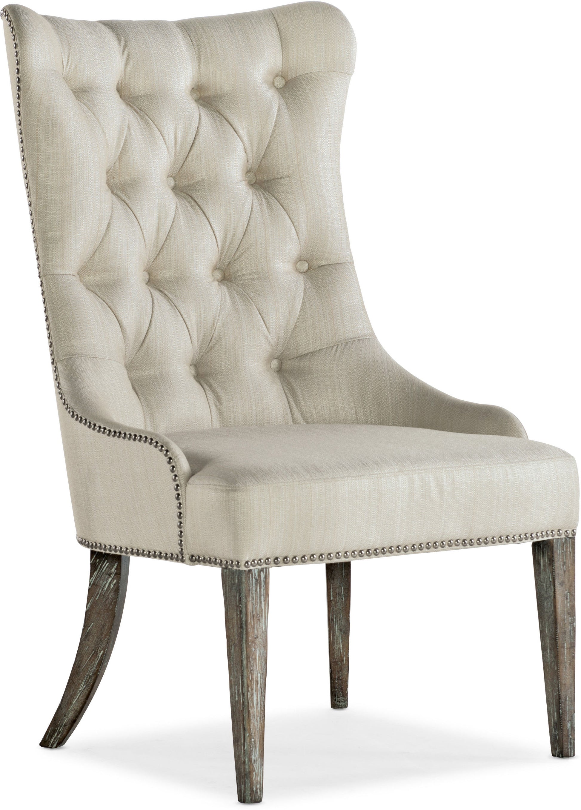 Hooker Furniture Dining Room Sanctuary Hostesse Upholstered Chair - 2 per carton/price ea - Dreamart Gallery