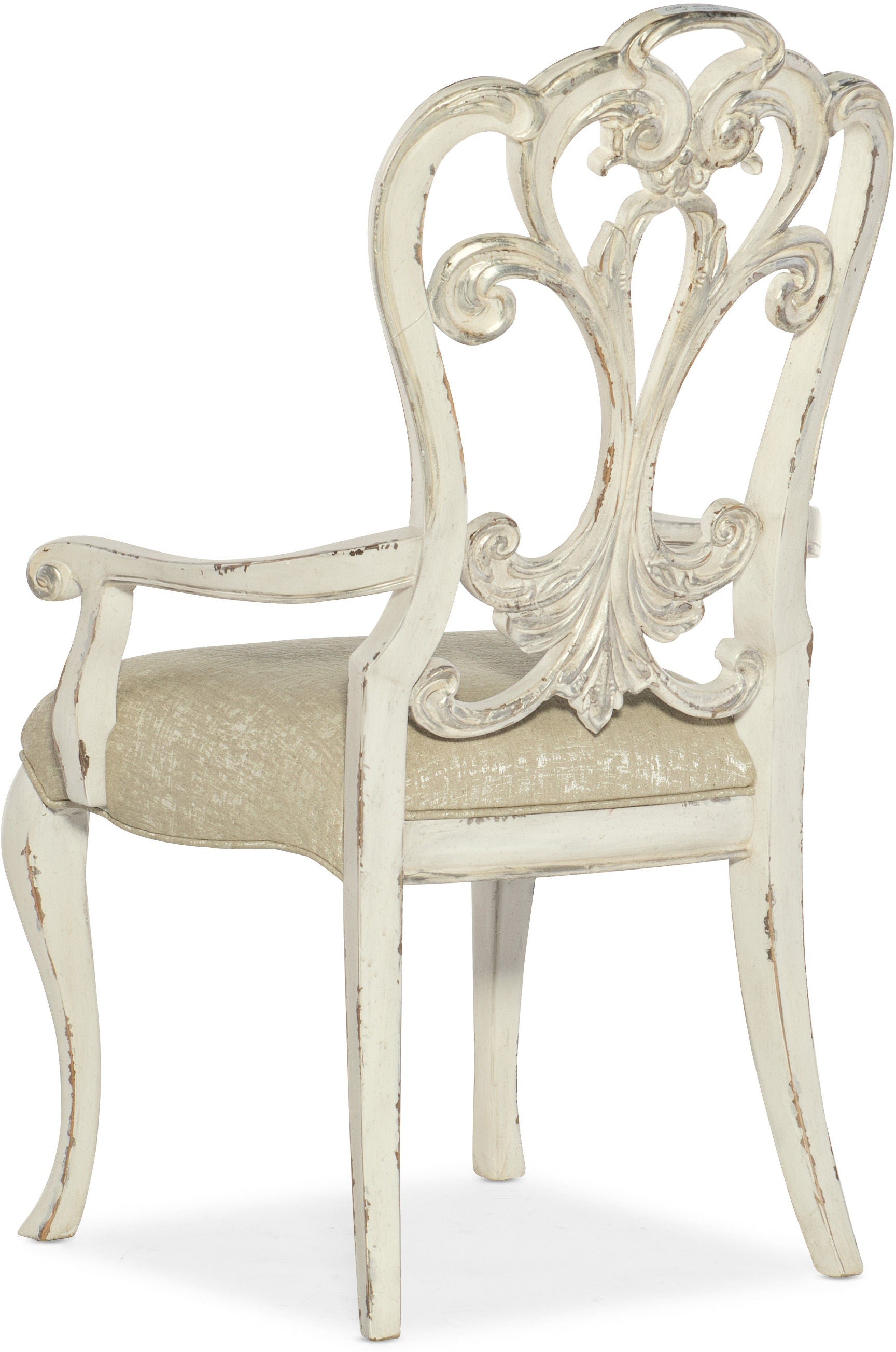Hooker Furniture Dining Room Sanctuary Celebrite Arm Chair - 2 per carton/price ea - Dreamart Gallery