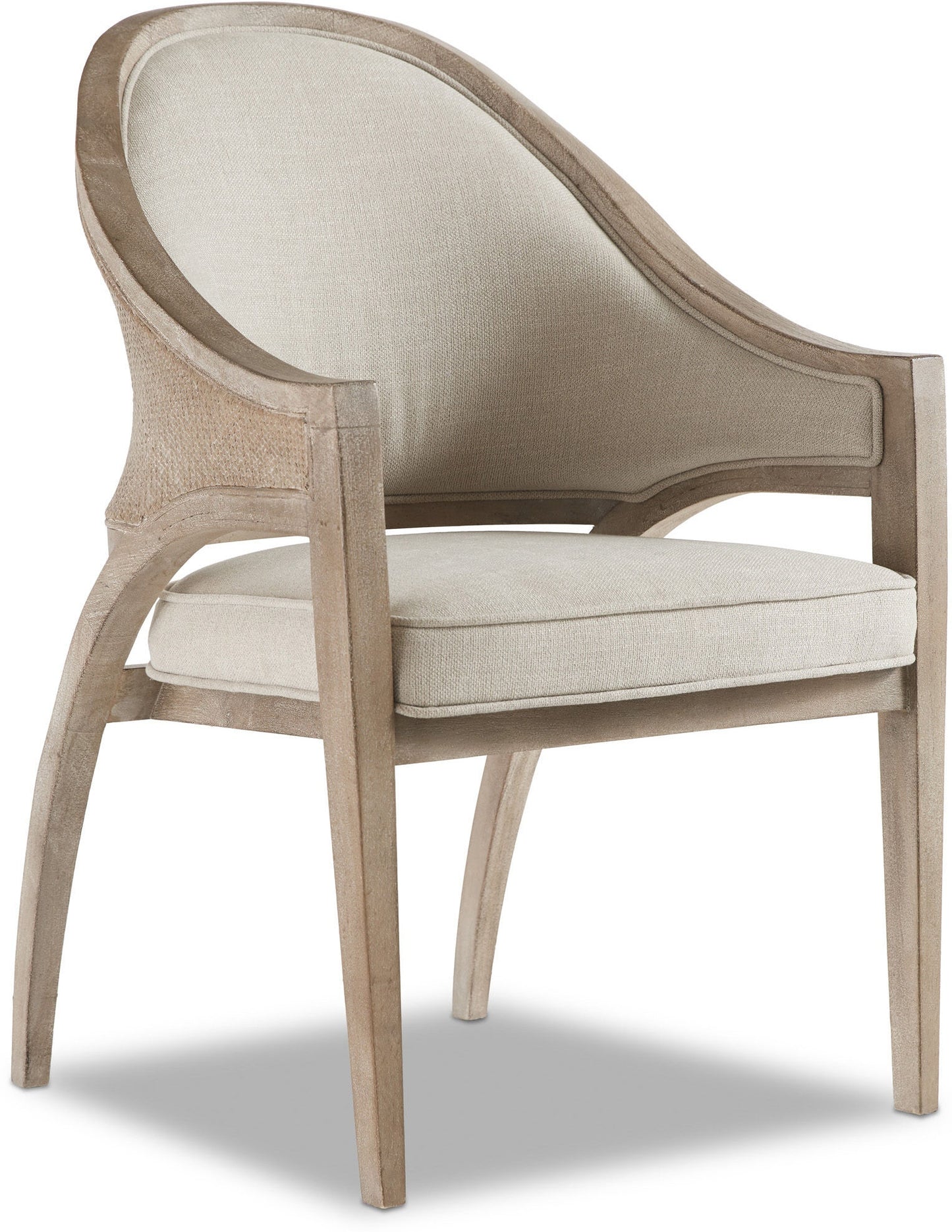 Hooker Furniture Dining Room Affinity Sling Back Chair - Raffia Back - Dreamart Gallery