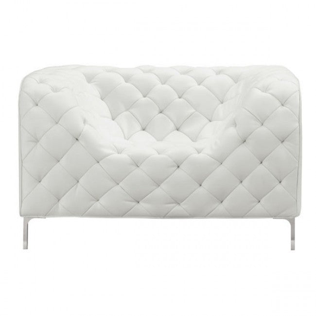 Providence Arm Chair White - Dreamart Gallery
