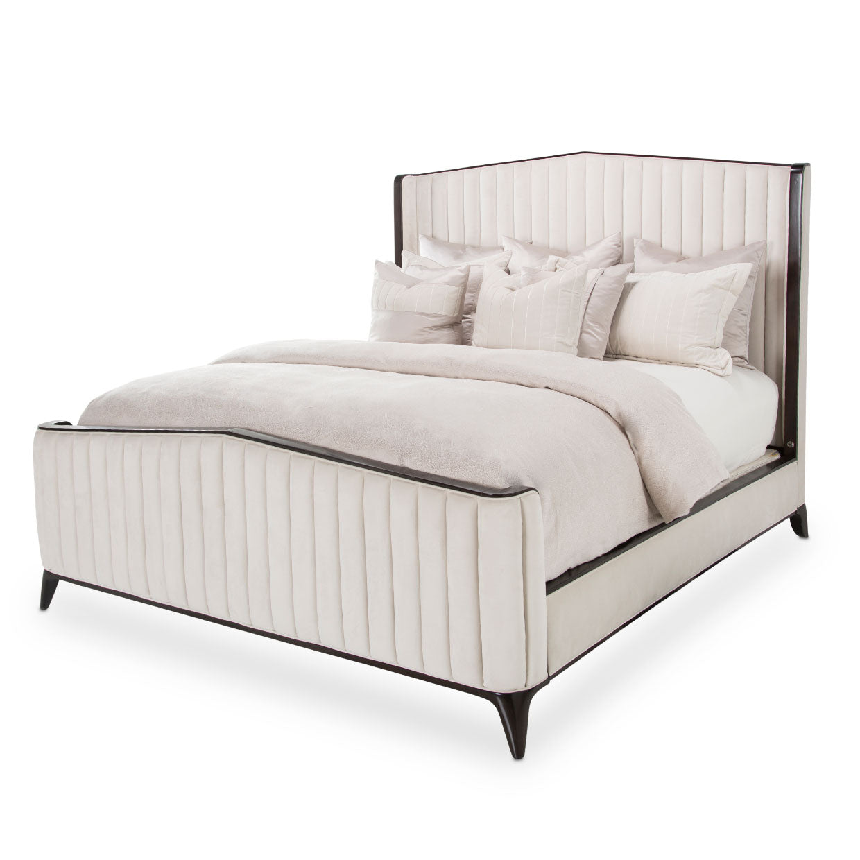 PARIS CHIC Cal King Tufted Panel Bed - Dreamart Gallery