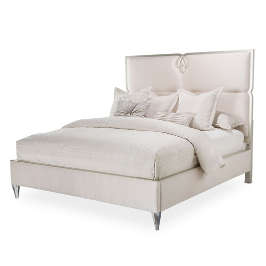 CAMDEN COURT Queen Upholstered Quad Panel Bed (3 Pc) - Dream art Gallery