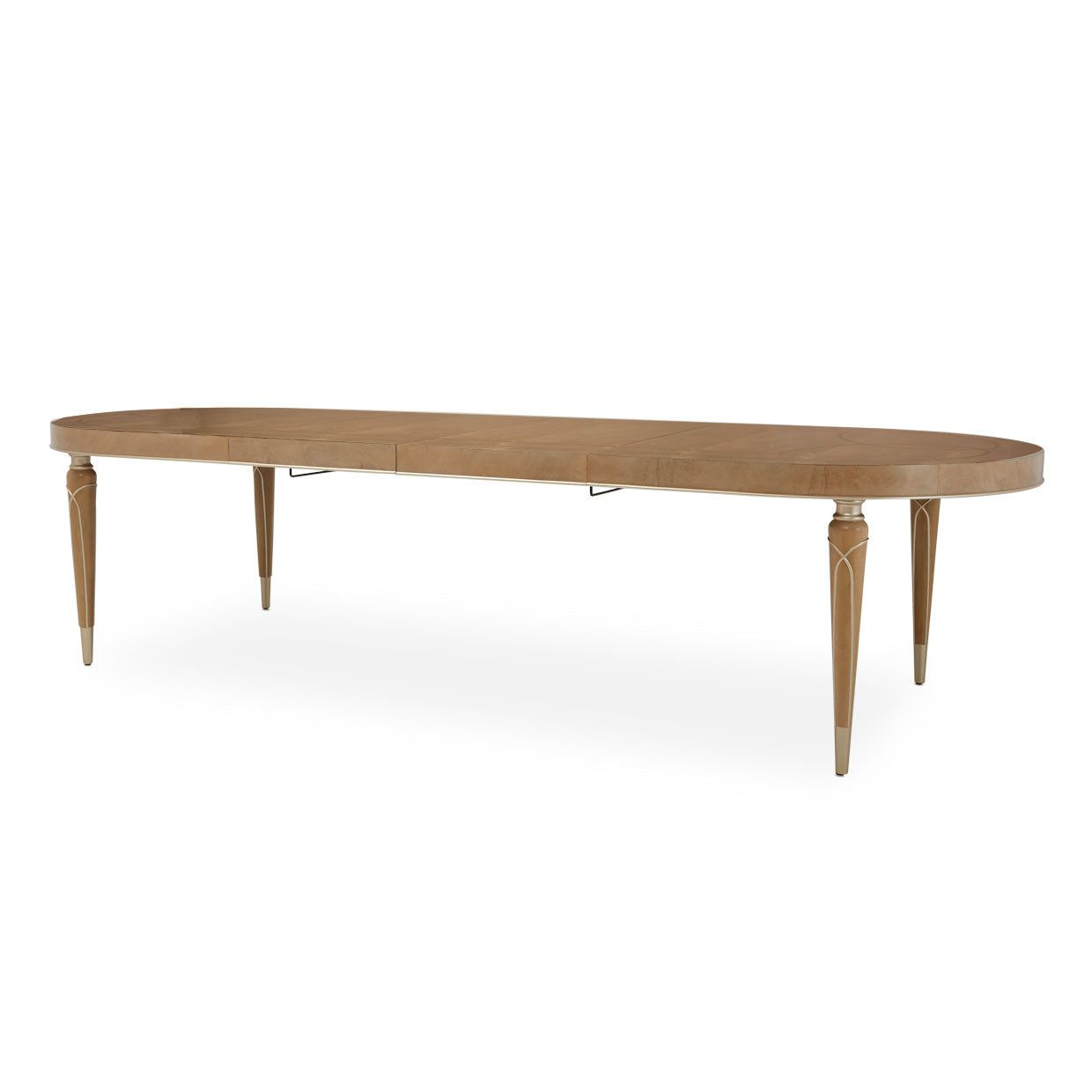 4 Leg Oval Dining Table (Includes: 2 X 22 Leaves) - Dreamart Gallery