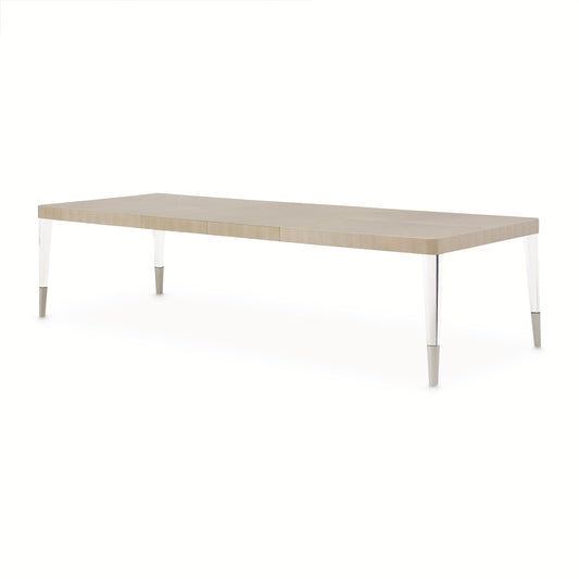 PENTHOUSE Rectangular Dining Table (Includes: 2 X 22 Leaves) - Dream art Gallery