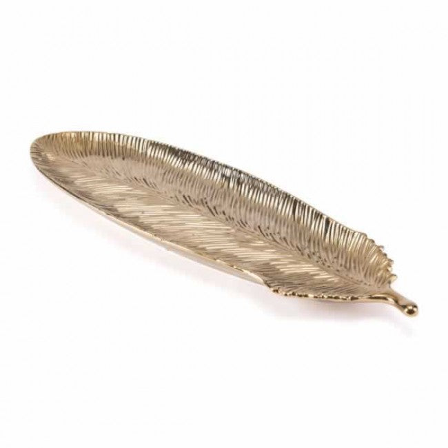 Gold Feather Gold small - Dreamart Gallery
