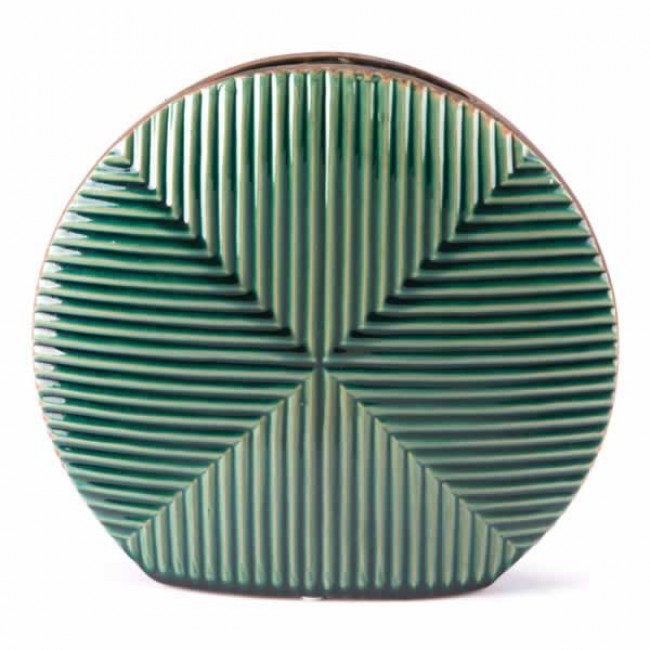 Green Round Vase Green - Dreamart Gallery
