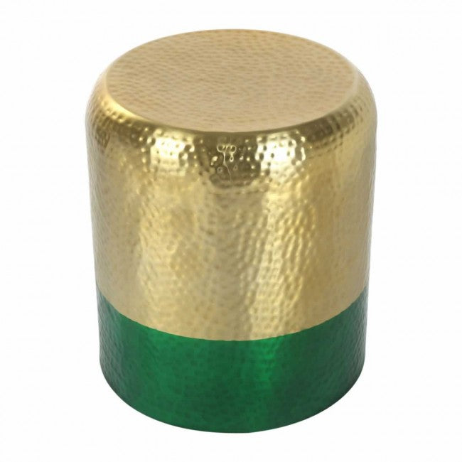 Mia Accent Table Gold & Green - Dreamart Gallery