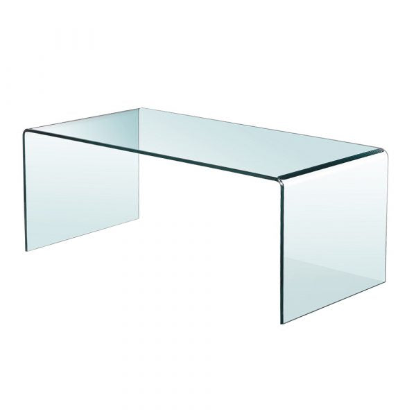 Bent Glass Coffee Table - Dreamart Gallery