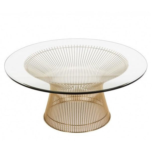 Coco Gold Coffee Table 32″ - Dreamart Gallery