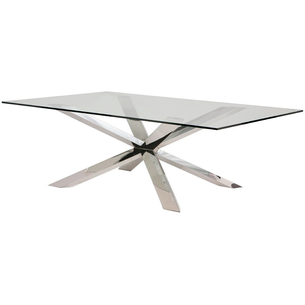 Chrome Culture Dining Table - Dreamart Gallery