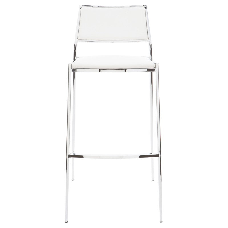 AARON COUNTER STOOL WHITE - Dreamart Gallery