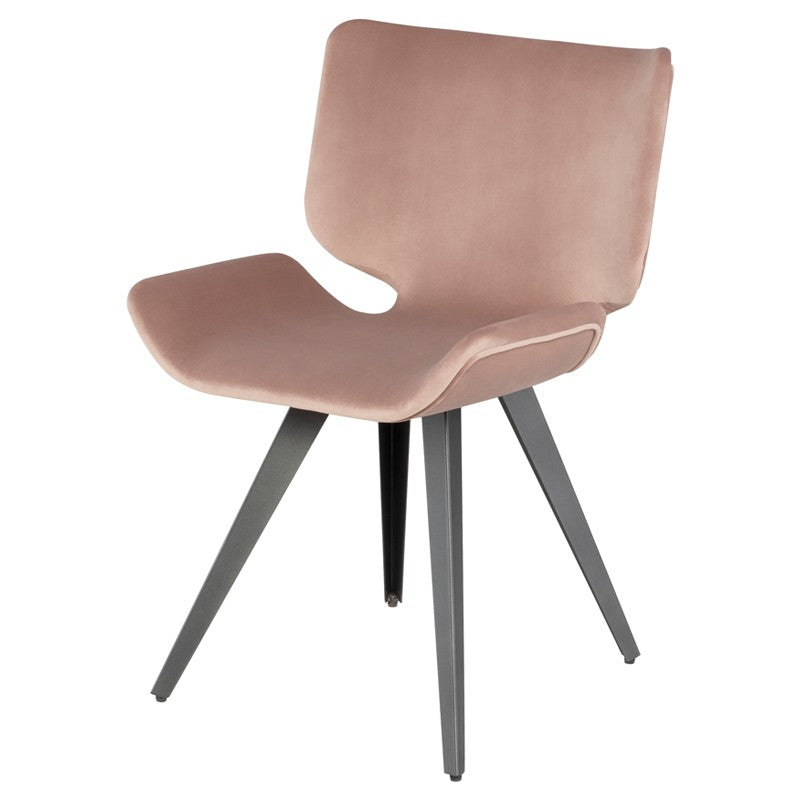 ASTRA DINING CHAIR BLUSH - Dreamart Gallery