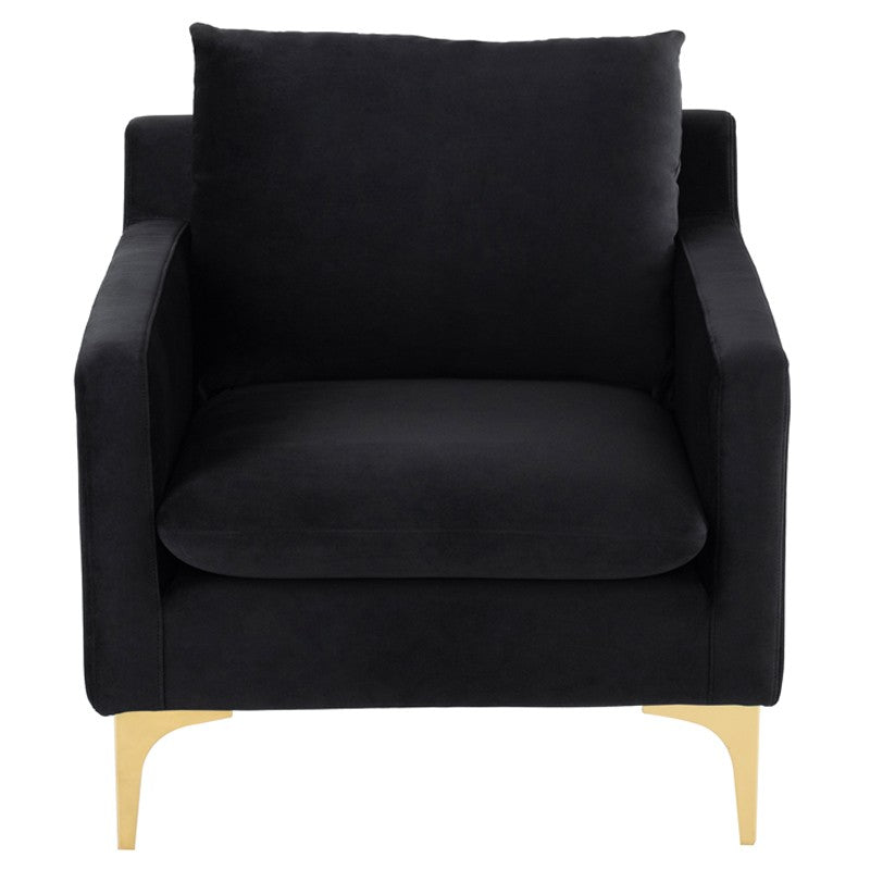 ANDERS OCCASIONAL CHAIR black - Dreamart Gallery