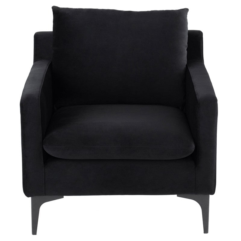 ANDERS OCCASIONAL CHAIR BLACK - Dreamart Gallery