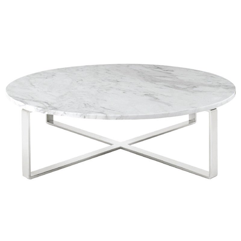 ROSA COFFEE TABLE WHITE - Dreamart Gallery