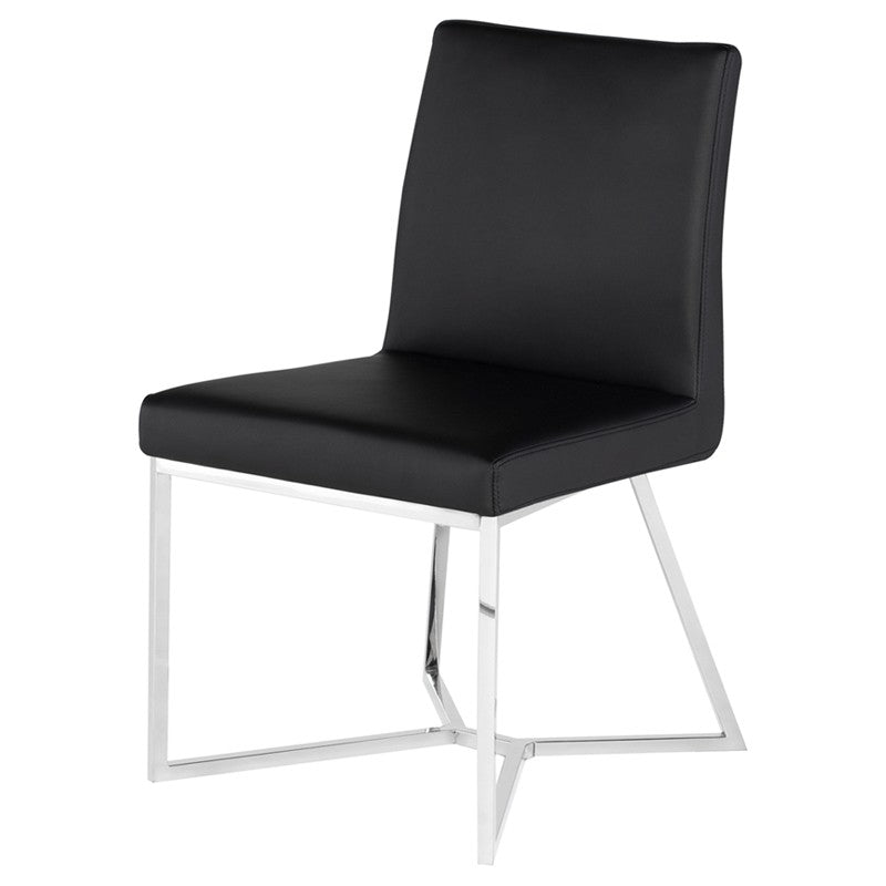 PATRICE DINING CHAIR BLACK - Dreamart Gallery