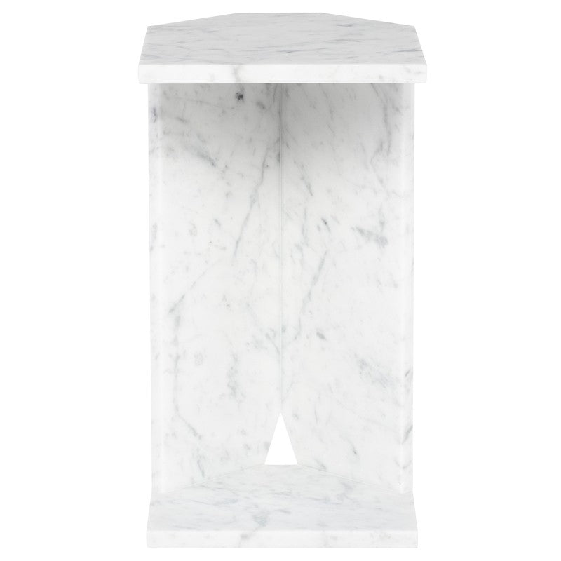 GIA SIDE TABLE MARBLE - Dreamart Gallery