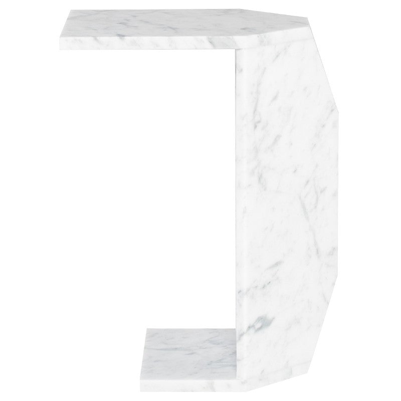 GIA SIDE TABLE MARBLE - Dreamart Gallery