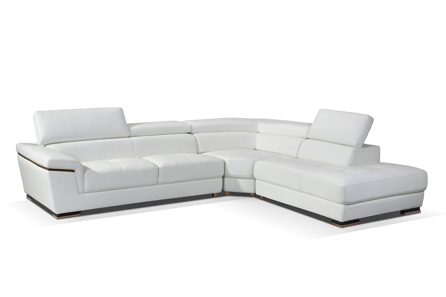 Collection: ESF Extravaganza Collection Sectional white - Dreamart Gallery